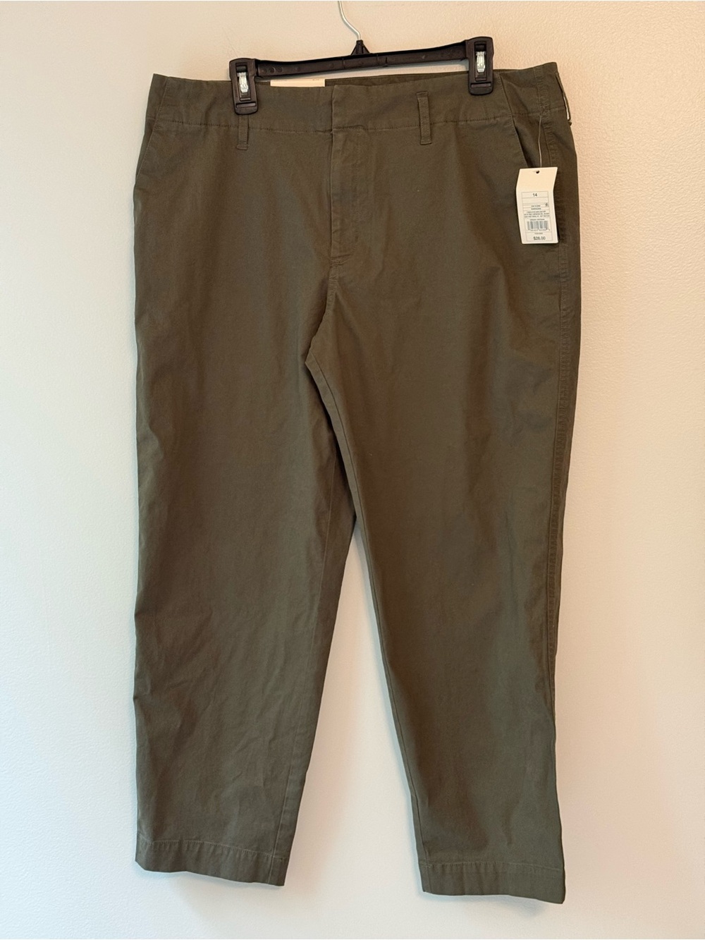 a new day Olive Straight-Leg Chinos